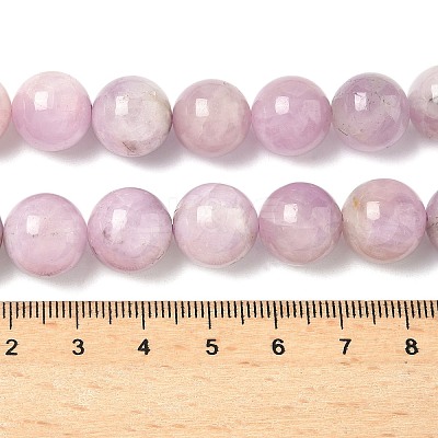 Natural Kunzite Beads Strands G-L478-11-12mm-01-1