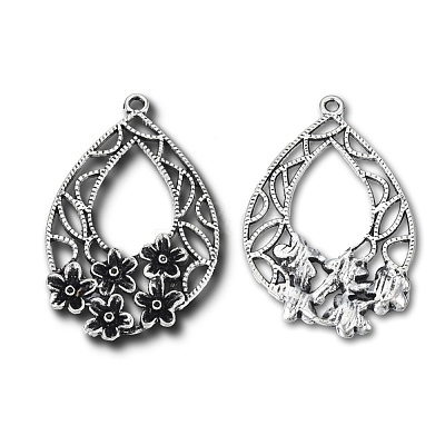 Tibetan Style Alloy Pendants TIBEP-N008-199-1