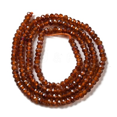 Natural Orange Garnet Beads Strands X-G-M426-A01-01-1