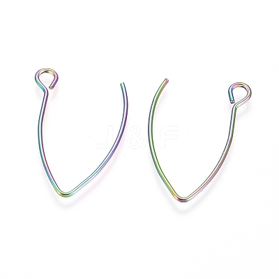 Ion Plating(IP) 304 Stainless Steel Earring Hooks LS-X-STAS-L216-03A-M-1