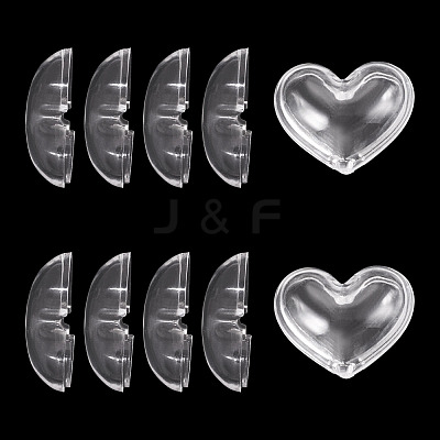 12Pcs Transparent Acrylic Beads TACR-TA0001-77C-1