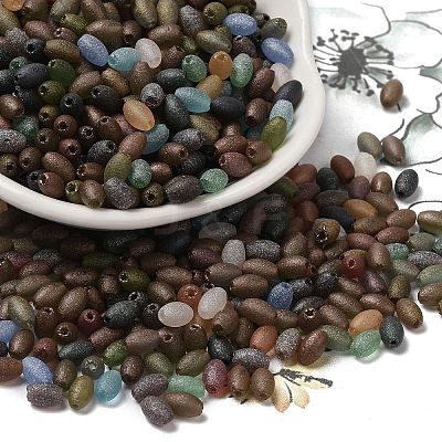 Transparent Colours Glass Seed Beads SEED-F006-03A-03-1