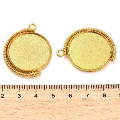 Zinc Alloy Pendant Cabochon Settings FIND-NH0001-13B-G-1