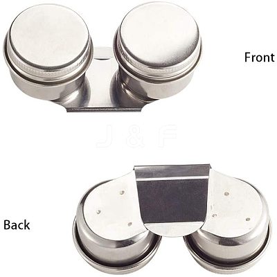 Stainless Steel Colour Modulation Bead Containers CON-PH0012-03-1