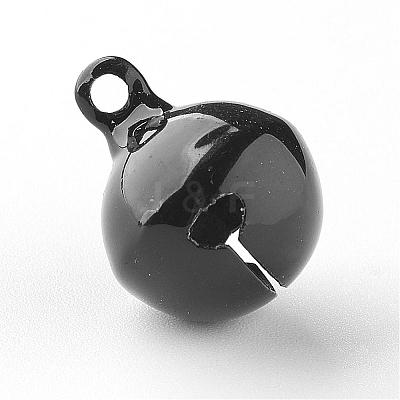 Brass Bell Pendants KK-G281-A04-1