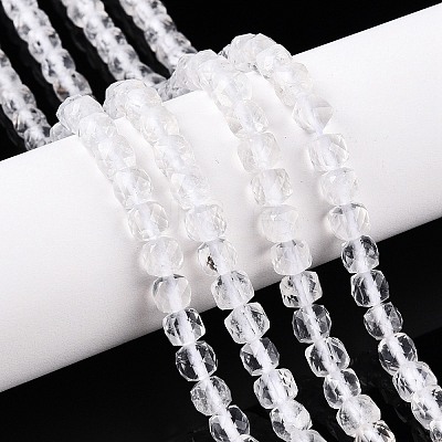Natural Quartz Crystal Beads Strands G-N342-137-1