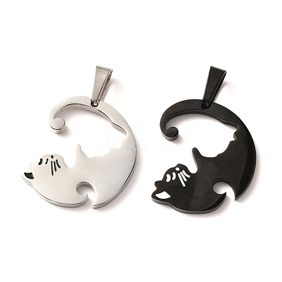 304 Stainless Steel Pendants FIND-A004-05P-1
