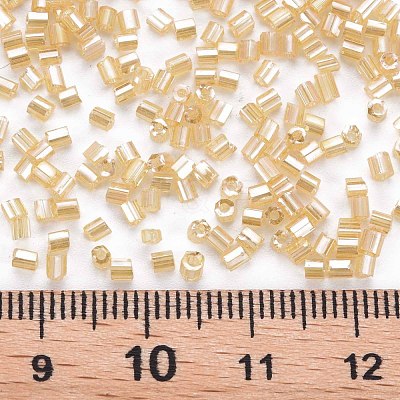 Glass Bugle Beads SEED-S032-11A-102-1
