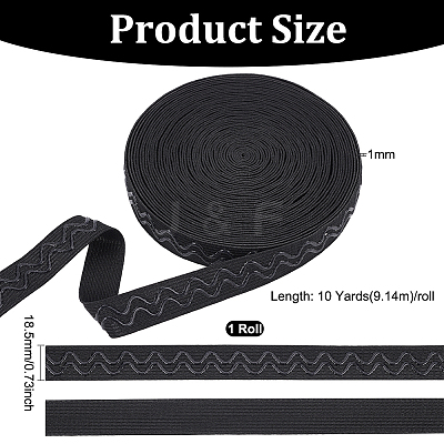 Silicone Non Slip Knitted Elastic Belt OCOR-WH0060-65-1