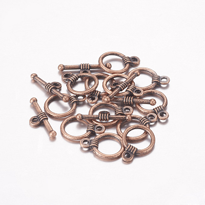 Tibetan Style Toggle Clasps RLF1184Y-1