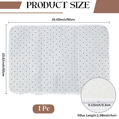 Polyester Fiber Rugs DIY-WH20007-837A-1