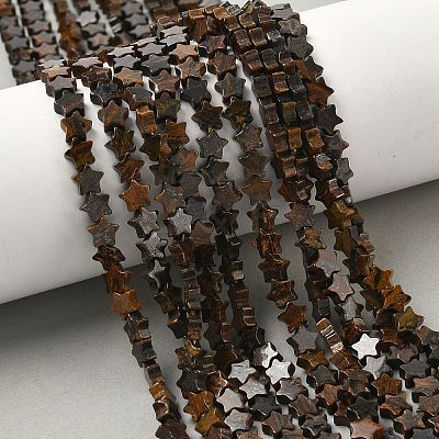 Natural Bronzite Beads Strands G-G085-B60-02-1