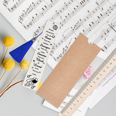 DIY Rectangle Bookmark Making Kits DIY-CP0006-84H-1