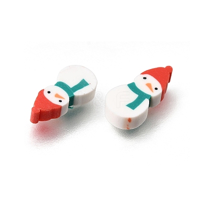 Christmas Handmade Polymer Clay Cabochons PY-CBA5A20-07B-1