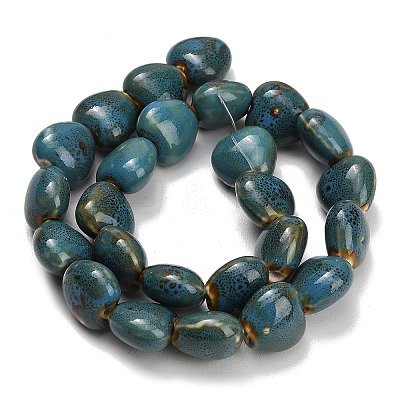Vintage Handmade Porcelain Beads Strands PR-CBA9CFF-09-1