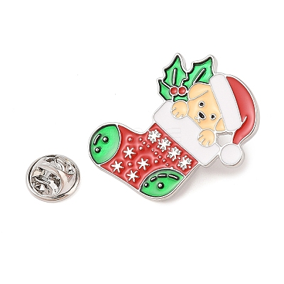 Christmas Theme Enamel Pins JEWB-S027-01C-1