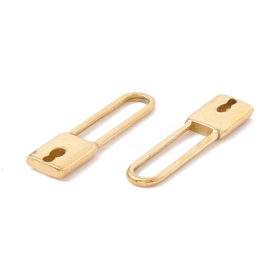 Ion Plating(IP) 304 Stainless Steel Pendants STAS-C048-06G-1