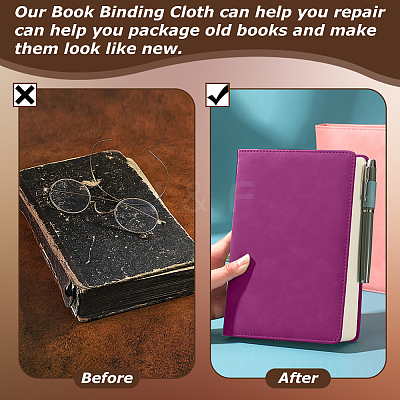 Faux Suede Book Covers DIY-WH20010-138W-06-1