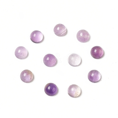 Natural Amethyst Cabochons G-G994-J02-03-1