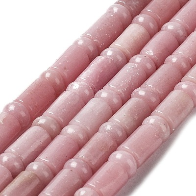 Natural Pink Opal Beads Strands G-L585-B02-01-1