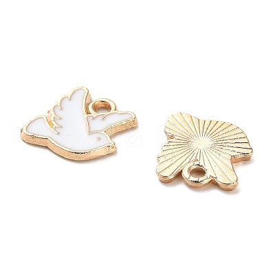 Alloy Enamel Charms ENAM-B062-04KCG-01-1