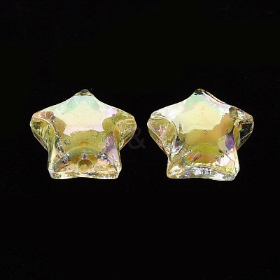 Transparent Acrylic Beads TACR-S152-02D-SS2105-1