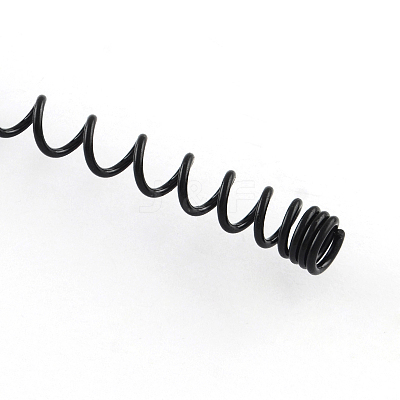 Hair Accessories Iron Wavy Hair Band Findings OHAR-Q043-03-1