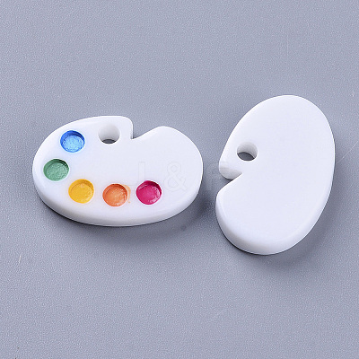 Resin Pendants CRES-N021-18-1