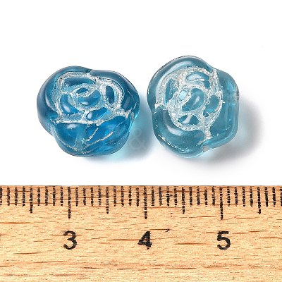 Transparent Lampwork Beads LAMP-P065-01A-13-1