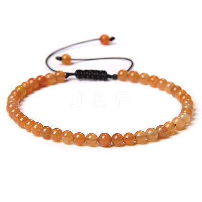 Adjustable Women's Aventurine Beaded Bracelet LS-CN3407-29-1