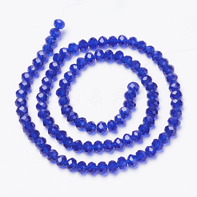 Glass Beads Strands EGLA-A034-T4mm-D06-1