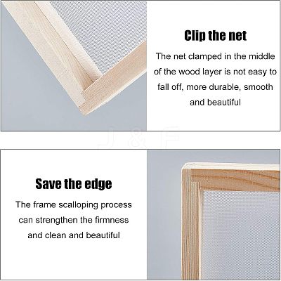 Wooden Paper Making DIY-WH0171-46A-1