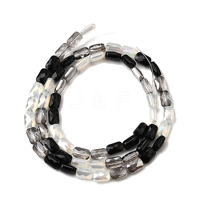 Electroplate Glass Beads Strands EGLA-D300-05-02-1
