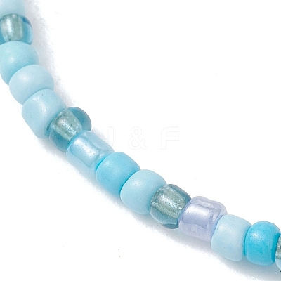 3Pcs Glass Seed Beads Stretch Bracelets for Women BJEW-MZ00290-1