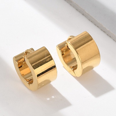 304 Stainless Steel Hoop Earrings EJEW-M079-03G-01-1