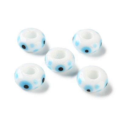 Handmade Lampwork European Beads LA-CBA0C61-01E-1