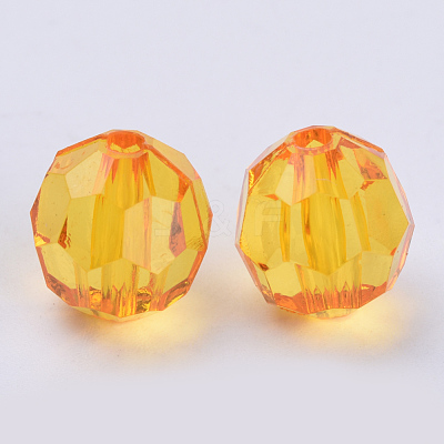 Transparent Acrylic Beads TACR-Q257-6mm-V24-1