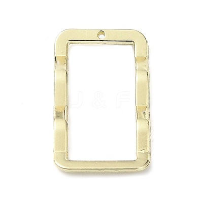 Rack Plating Alloy Pendants PALLOY-K023-13G-1