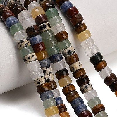 Natural Mixed Stone Beads Strands GG-CBA792A-G03-4x7mm-1
