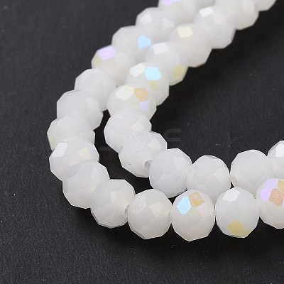 Electroplate Glass Beads Strands EGLA-A034-J2mm-L08-1