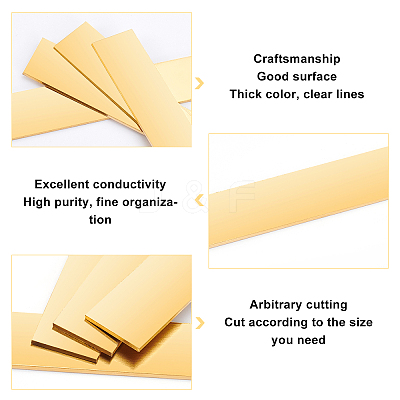 Brass Panel KK-BC0001-14B-1