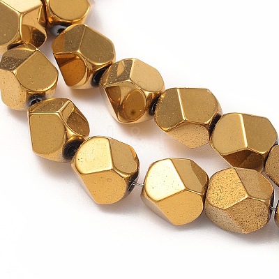 Electroplate Non-magnetic Synthetic Hematite Beads Strands G-I260-06B-1