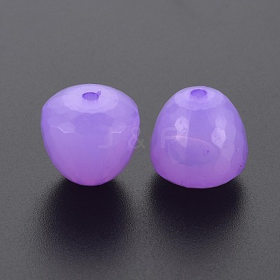 Transparent Acrylic Beads MACR-S373-10E-04-1