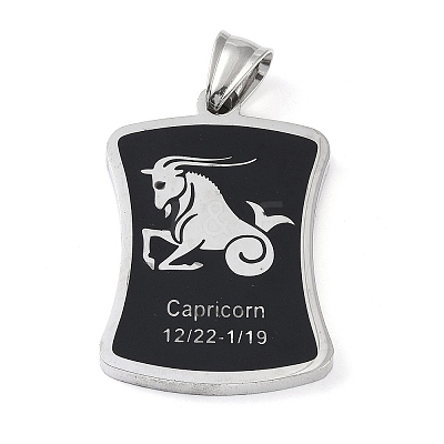 304 Stainless Steel Pendants STAS-O008-01L-1