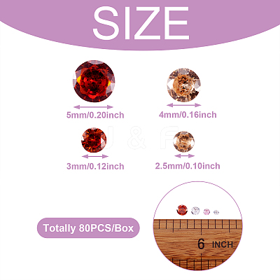 Cubic Zirconia Cabochons ZIRC-TA0001-06-1