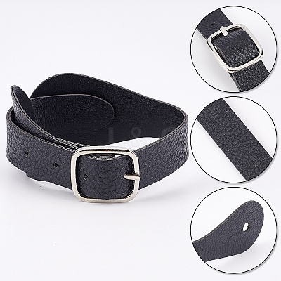 4Pcs PU Leather Spur Straps AJEW-GF0005-27A-1