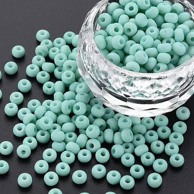 6/0 Glass Seed Beads SEED-T005-14-B25-1