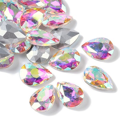 Glass Pointed Back Rhinestone RGLA-Q001-8-1