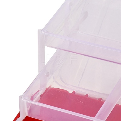 Rectangle Portable PP Plastic Storage Box CON-D007-01D-1
