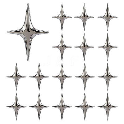 16Pcs Star Alloy Lapel Pins for Backpack Clothes JEWB-FH0002-96B-1